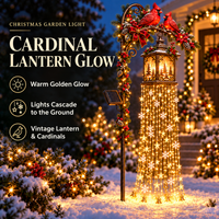 🐦 Cardinal Lantern Glow