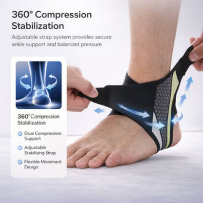 🔥 50% OFF – Adjustable Ankle Support Brace 🦶 | Comfortable Daily Protection