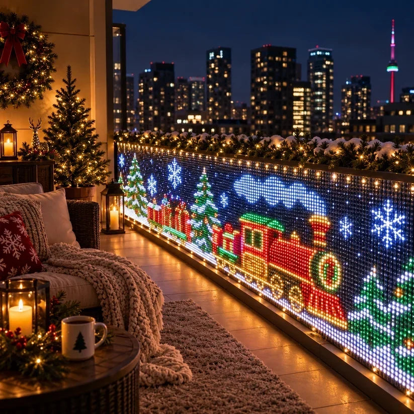 🎄 50% OFF | Smart LED Curtain Lights – Make Christmas Come Alive ✨
