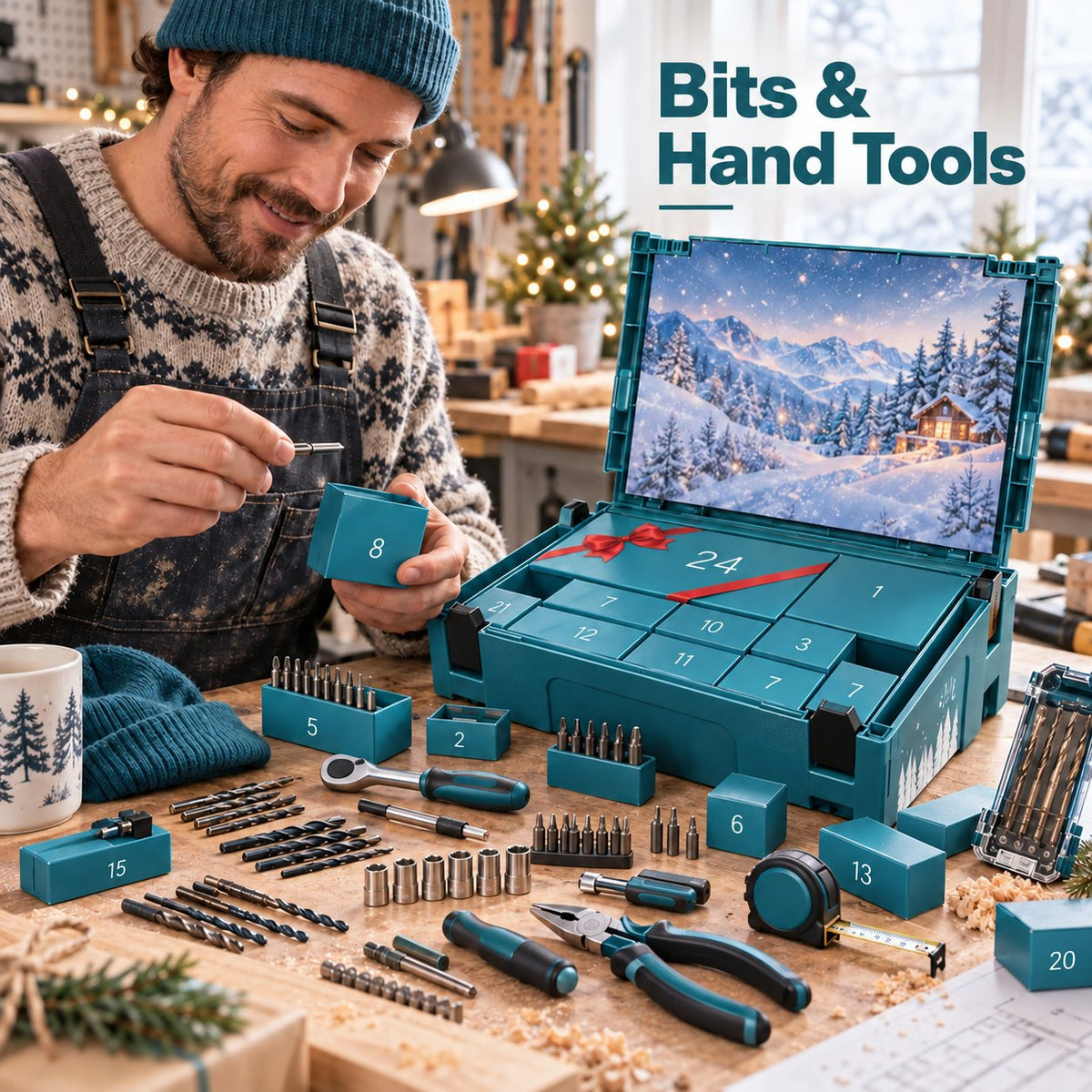 🎁🔧 24-Day Tool Advent Calendar – Finally, a Christmas Countdown He’ll Actually Use