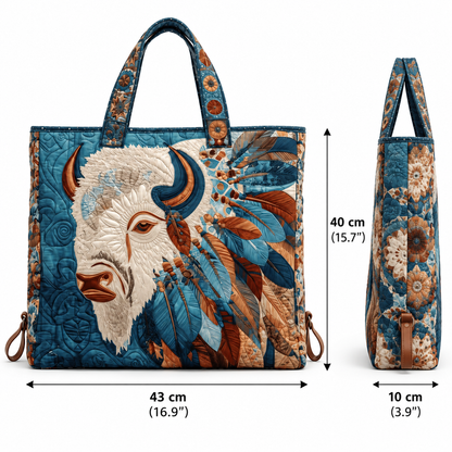 Handmade Native American Quilted Tote Bag🌿🌿