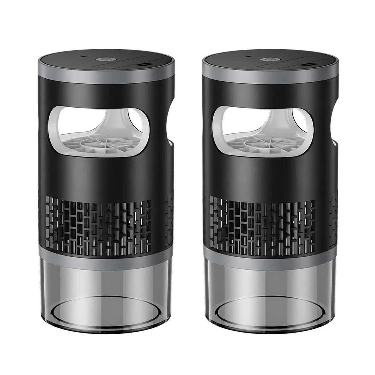 🦟✨ Indoor Insect Trap with UV Light & Powerful Suction | Non-Zapper Bug Catcher for Mosquitoes, Fruit Flies, Gnats & Moths | USB Rechargeable (Includes 18650 Lithium Battery)
