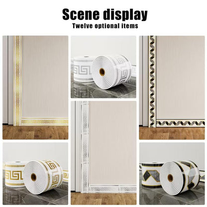 ✨ Home Refresh Special | Peel & Stick Decorative Baseboard Trim – Save 50%