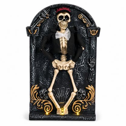 💀 They Actually Move! Animated Light-Up Dancing Skeleton Collection