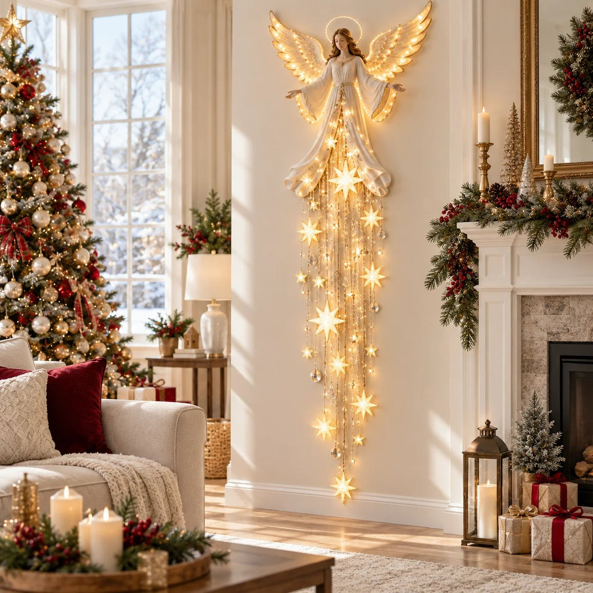 🔥 50% OFF Today | Let Your Christmas Glow with an Angel’s Blessing ✨👼