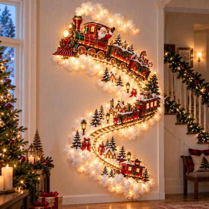 🚚 Free Shipping|✨Christmas Magic Trail Wall Light - A Little Christmas Magic, Right on Your Wall✨