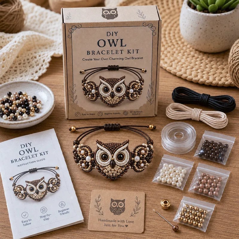 🎀 Last Day 49% OFF | Cute DIY Bead Bracelet Kit ✨