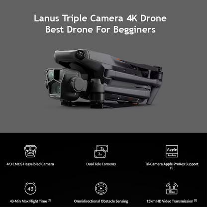 🚁 4K HD Camera Drone – Perfect for Travel, Photography & Gifting