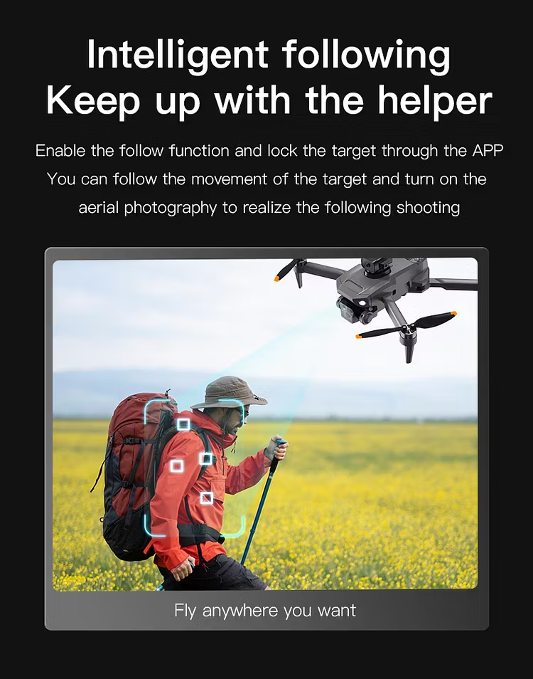 🚁 4K HD Camera Drone – Perfect for Travel, Photography & Gifting