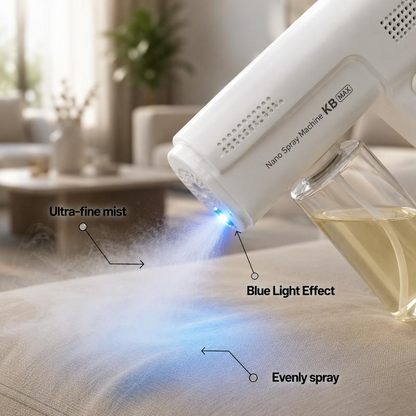 🏅🐶🐾 Limited-Time 45% Savings | Bio-Enzyme Nano-Mist Pet Odor & Stain Spray Gun – Freshen Sofas, Carpets & Pet Areas🐶