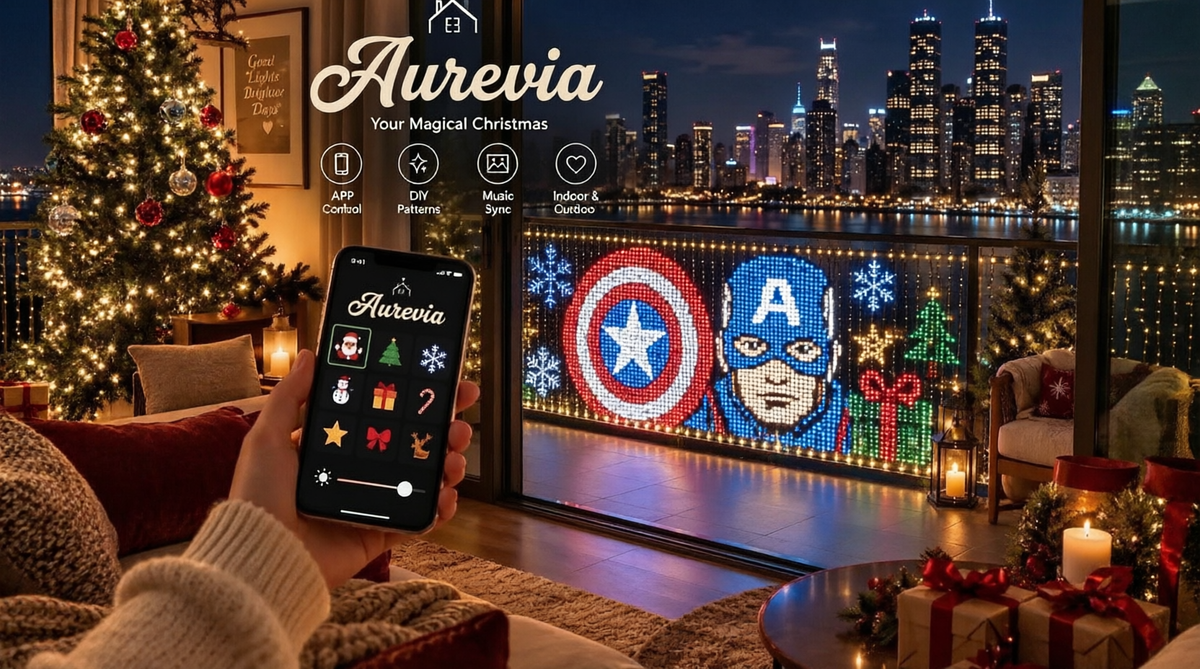 🎄 50% OFF | Smart LED Curtain Lights – Make Christmas Come Alive ✨