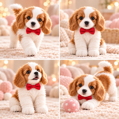 🎄 50% OFF🐶 My Realistic Robot Puppy – Saint Bernard-Inspired Plush Companion