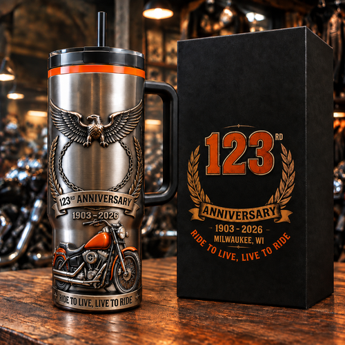 🔥 123rd Anniversary Commemorative Tumbler (1903–2026) – Celebrating 123 Years of Legacy! 🏆