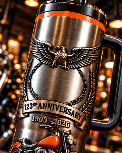 🔥 123rd Anniversary Commemorative Tumbler (1903–2026) – Celebrating 123 Years of Legacy! 🏆