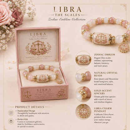 🎁 Holiday Gift Special | 12 Zodiac Natural Chalcedony Bracelet – Save 34%