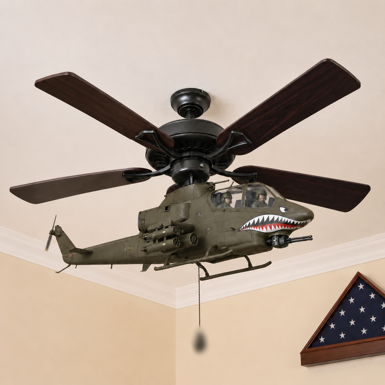 🔥 LAST DAY 61% OFF 🚁 Helicopter Ceiling Fan – Turn Your Ceiling Into A Flying Display