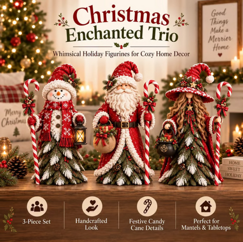 🧙‍♀️Limited-Time 50% OFF——🎄 Christmas Magic Has Arrived | Magical Witch Figurines
