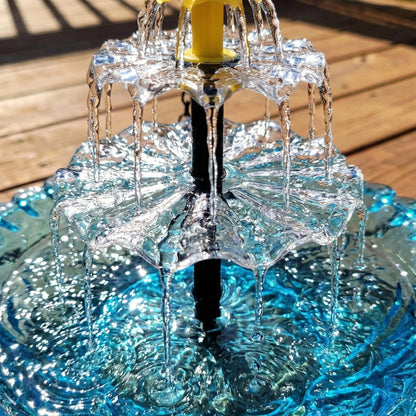 🔥 Last Day 49% OFF– Solar Cascade Bird Bath Fountain | Buy 2 Free Shipping 🎁