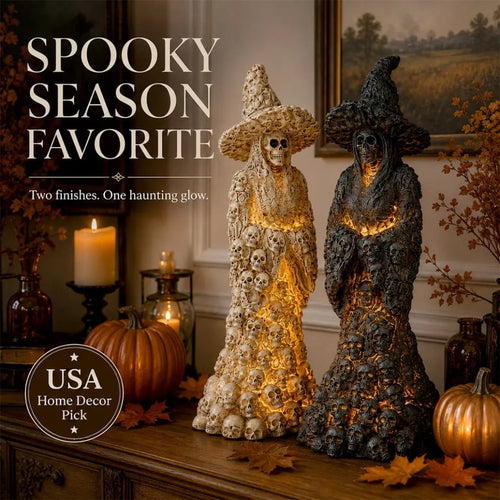 🔥HOT SALE 49% OFF—Skeleton Witch Ornament ✨ | Buy 2 Free Shipping 🎁