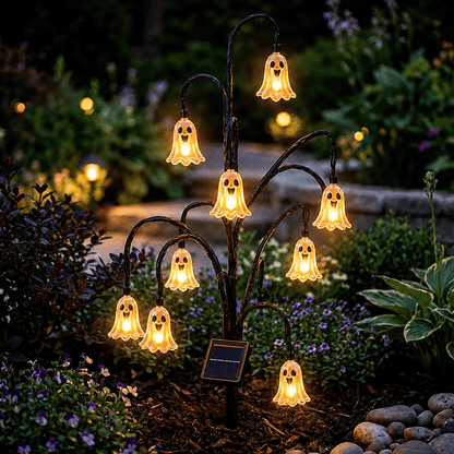 🔥 50% OFF – Halloween Solar Garden Stake Lights 🎃👻