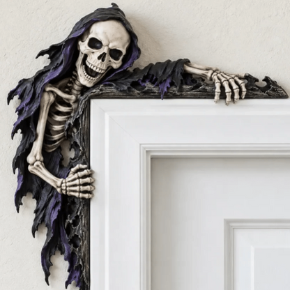 💀✨ShadowGrave™ Halloween Door Corner Topper