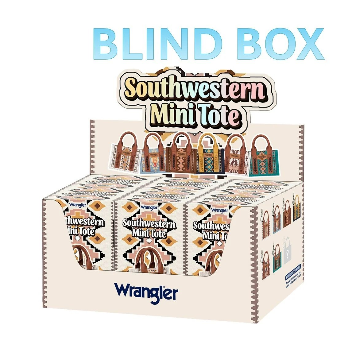 🤠Southwestern Mini Tote Blind Box – Unbox a Little Western Surprise
