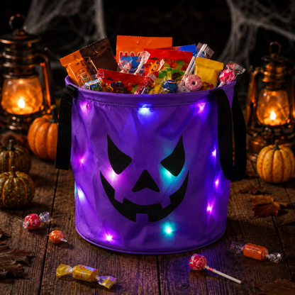 🔥 Last Day 50% OFF – Reusable Halloween Treat Bags for Magical Trick-or-Treat Fun 🎃
