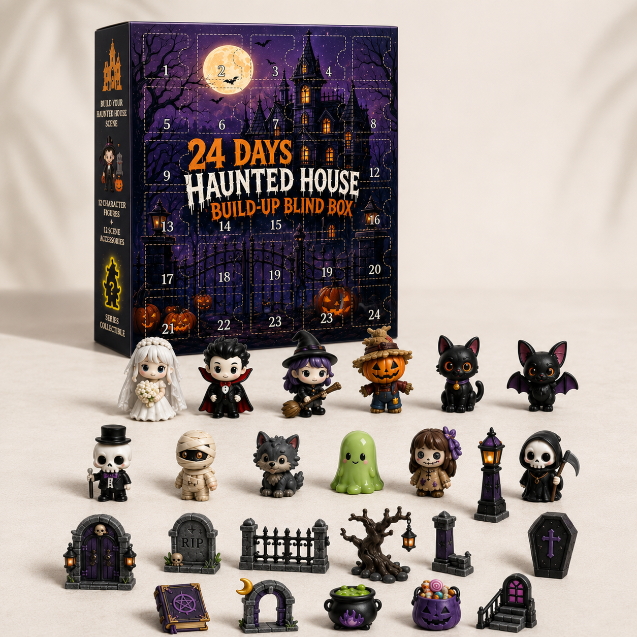 🔥 50% OFF Today 🎃 DIY Haunted House Kit – Build, Decorate & Display for Halloween