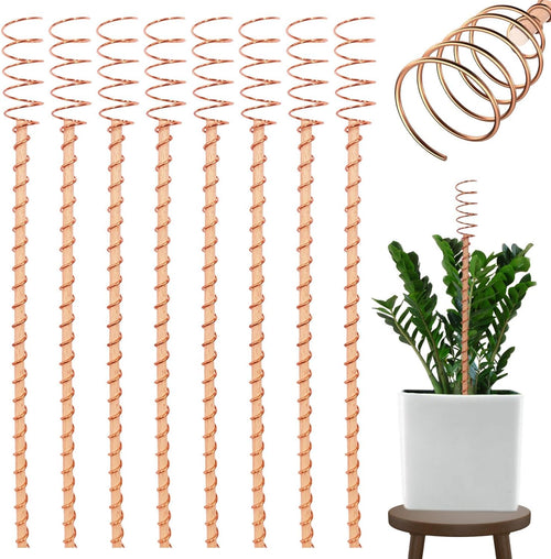 🔥 51% OFF Today ⚡ Electroculture Copper Plant Stakes 8 Pack – Eco-Friendly Garden Support 🌱