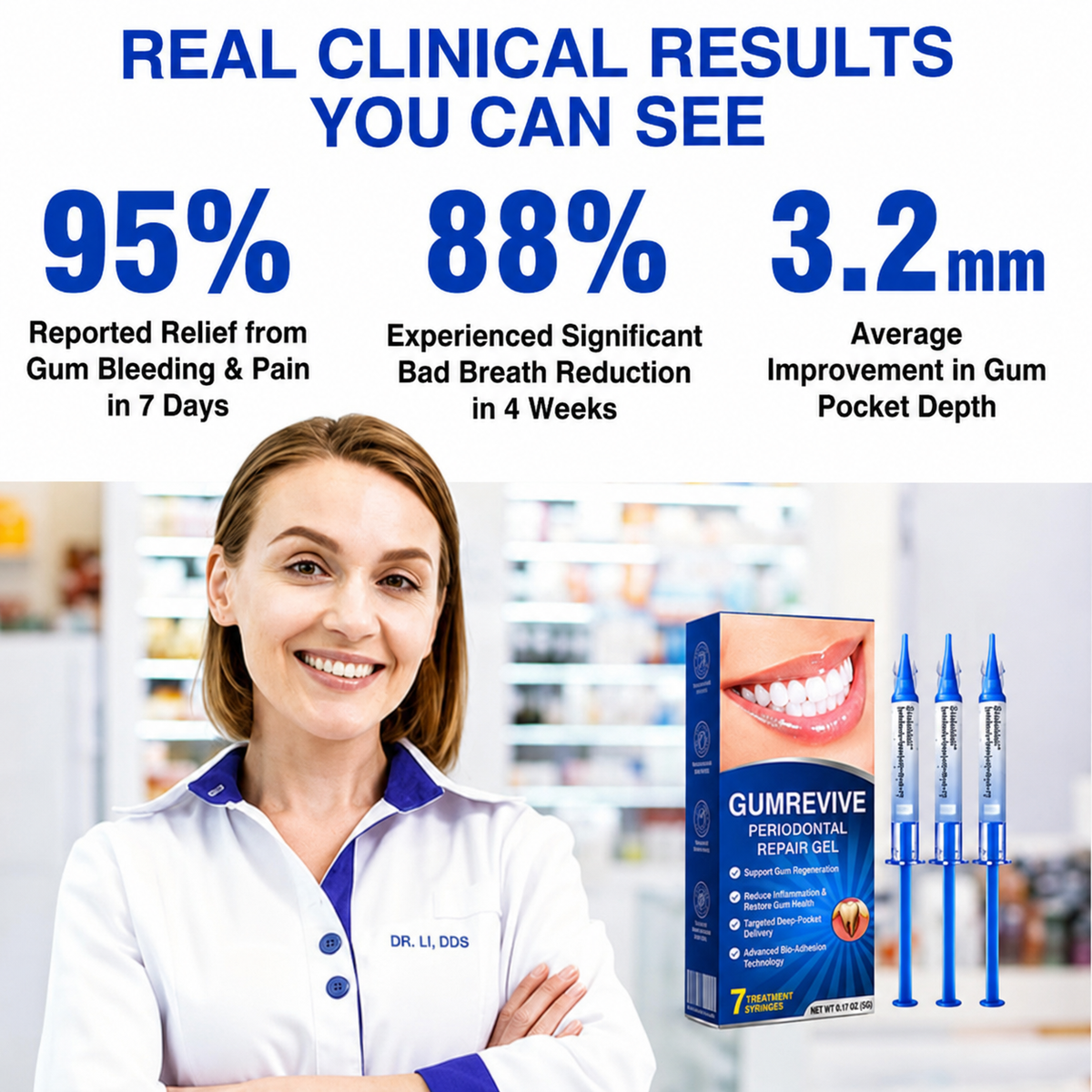 🔥Buy 2 Get 1 FREE & 🚚FREE Shipping - Advanced Enamel & Gum Care