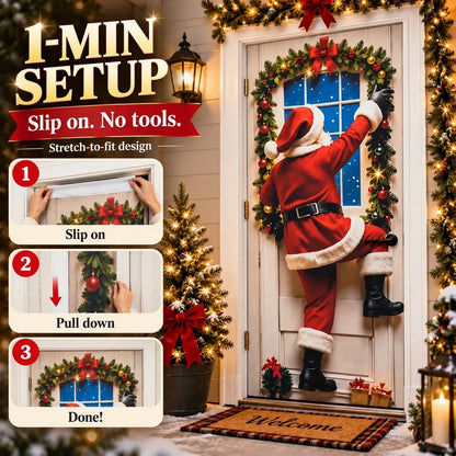 ✨Give Your Front Door a Christmas Makeover – 7 Festive Designs