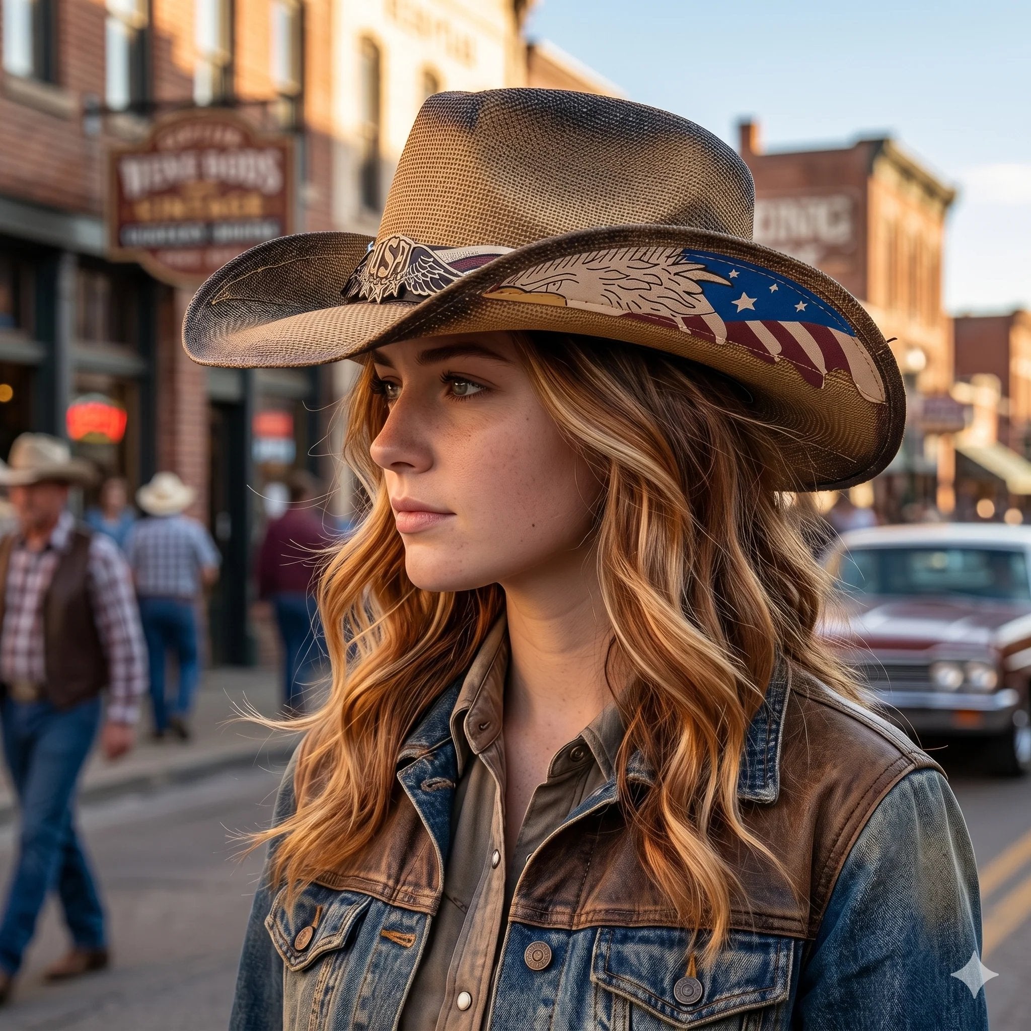 🔥 49% OFF – 🌟Limited Edition America 250th Anniversary Patriot Cowboy Hat 🇺🇸