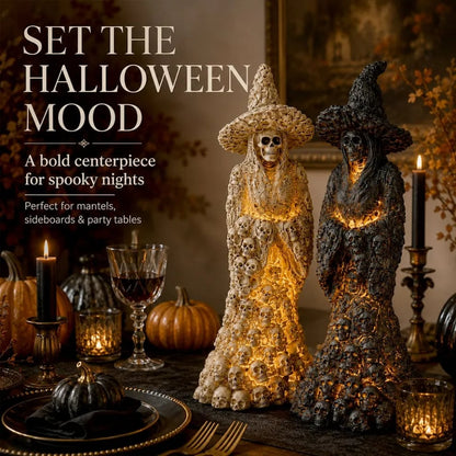🔥HOT SALE 49% OFF—Skeleton Witch Ornament ✨ | Buy 2 Free Shipping 🎁