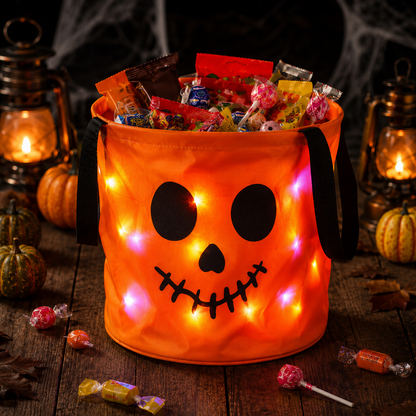 🔥 Last Day 50% OFF – Reusable Halloween Treat Bags for Magical Trick-or-Treat Fun 🎃