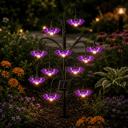 🔥 50% OFF – Halloween Solar Garden Stake Lights 🎃👻