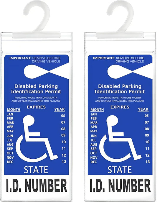 ♿ Easy-Access Handicap Parking Placard Holder – Protect & Display with Ease