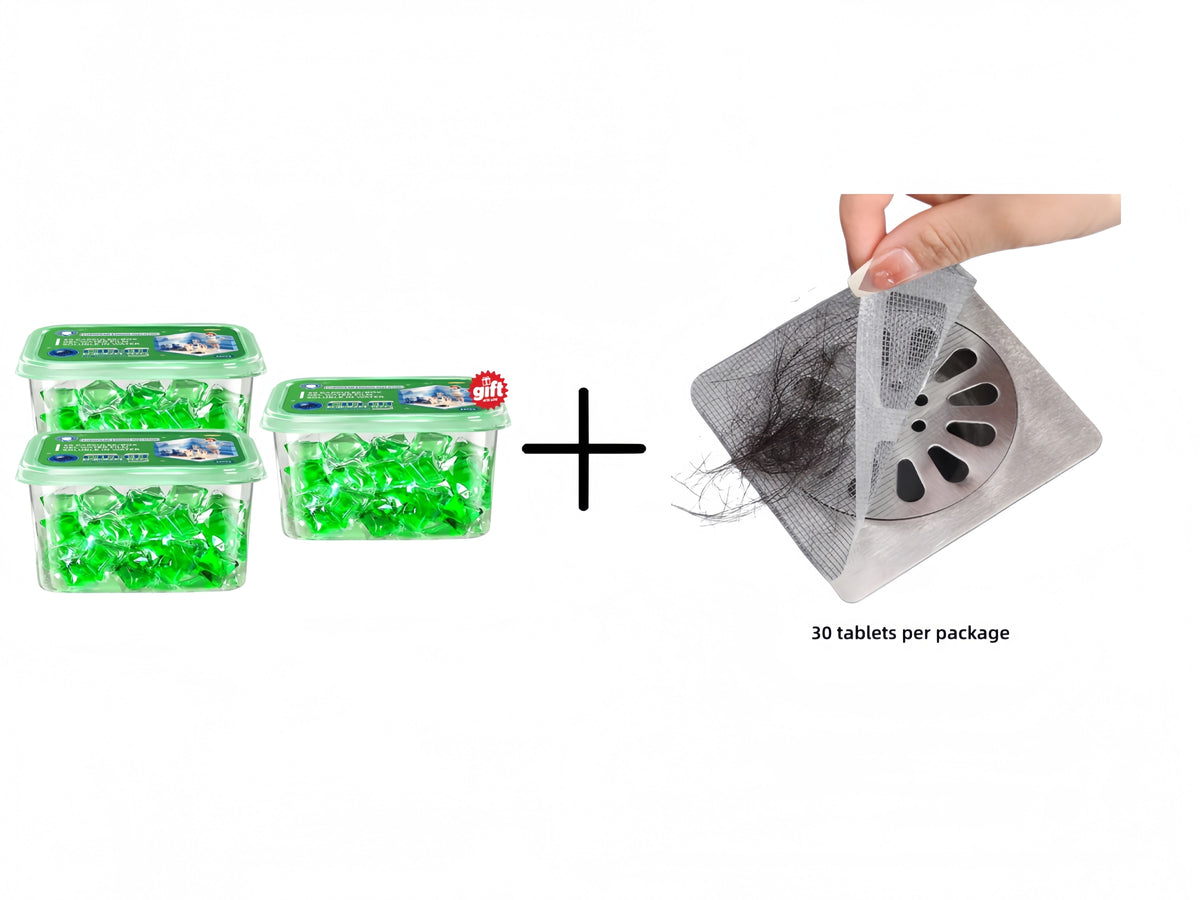 🥳2026 HOT SALE🥳💞50K+ SOLD!🏠💧 50% OFF! Drain Deodorizer Pods – Bio‑enzyme formula neutralizes smells at the source. Instant fresh scent, no harsh chemicals. Say goodbye to embarrassing odours. 🚰✅