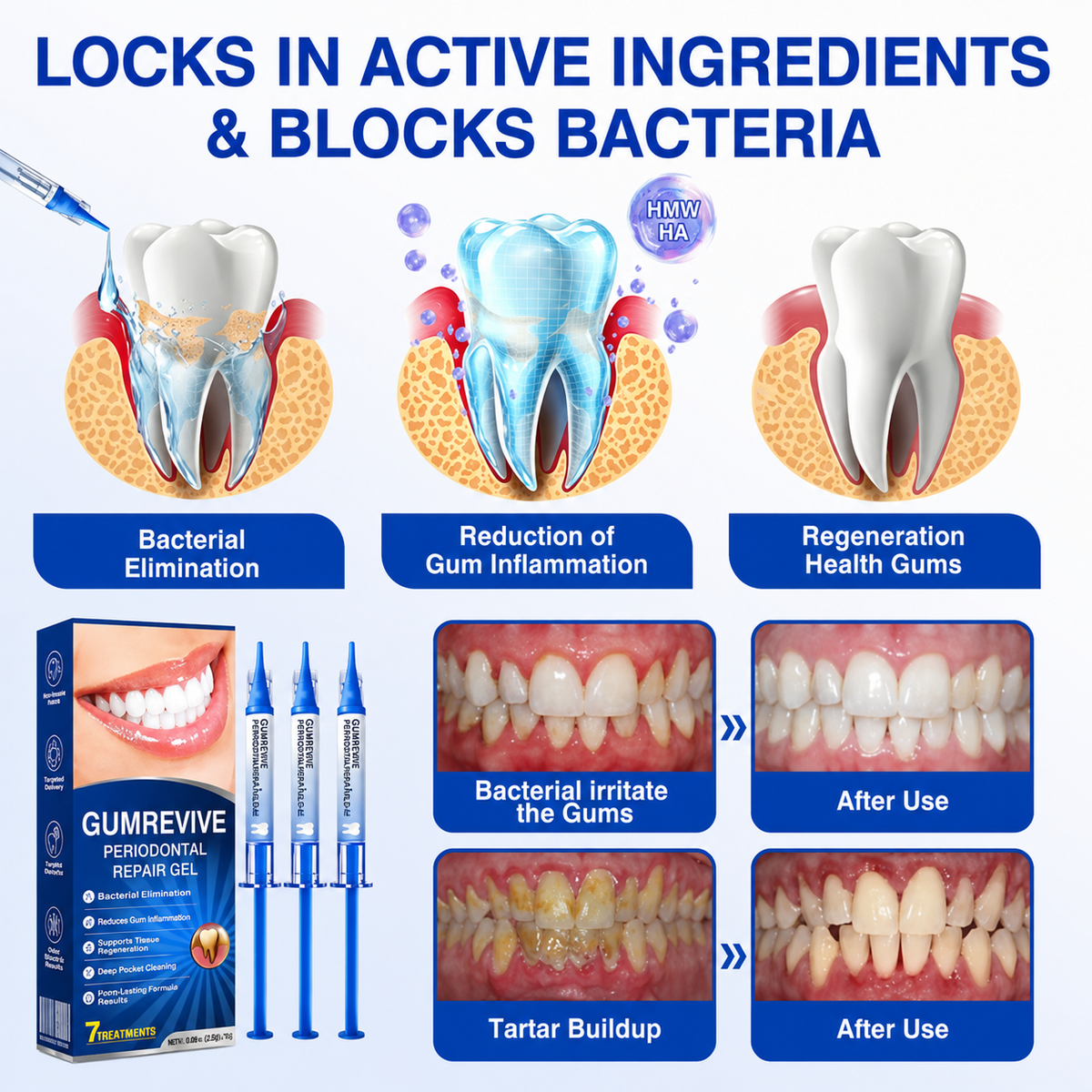 🔥Buy 2 Get 1 FREE & 🚚FREE Shipping - Advanced Enamel & Gum Care
