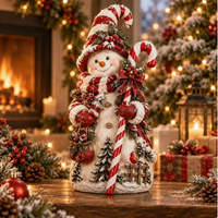 Candy Cane Snowman