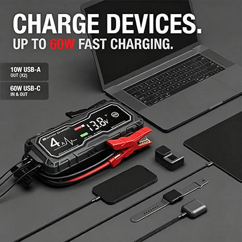 🔥 Black Friday Limited-Time Offer: Save 49% + Free Shipping! Boost X GBX155 4250A Car Jump Starter—your reliable partner when it counts, suitable for 10.0L gasoline and 8.0L diesel engines.
