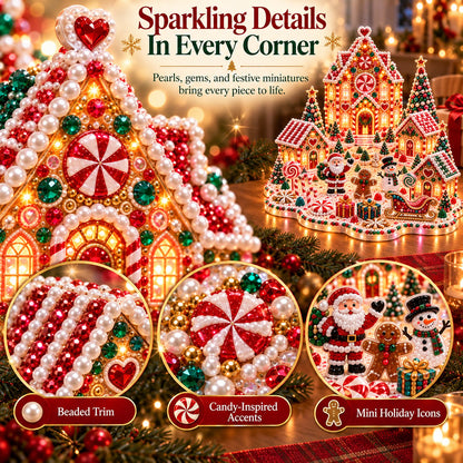 ✨ Christmas Craft Edition | DIY Light-Up Gem Village – Save 48%
