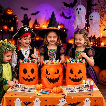 🎃✨Light-Up Halloween Trick-or-Treat Bags🍬