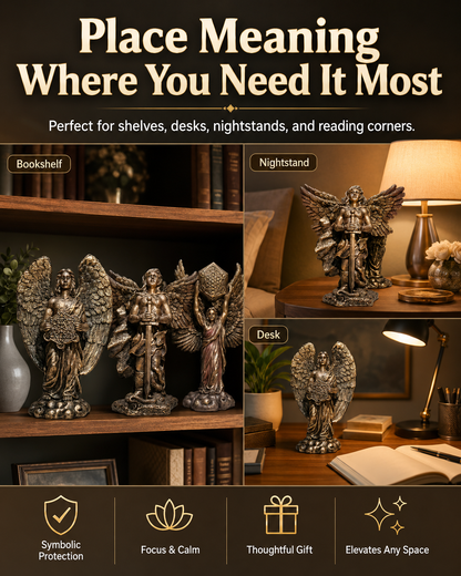 Choose the Strength Within You — Symbolic Guardian Angel Figurines