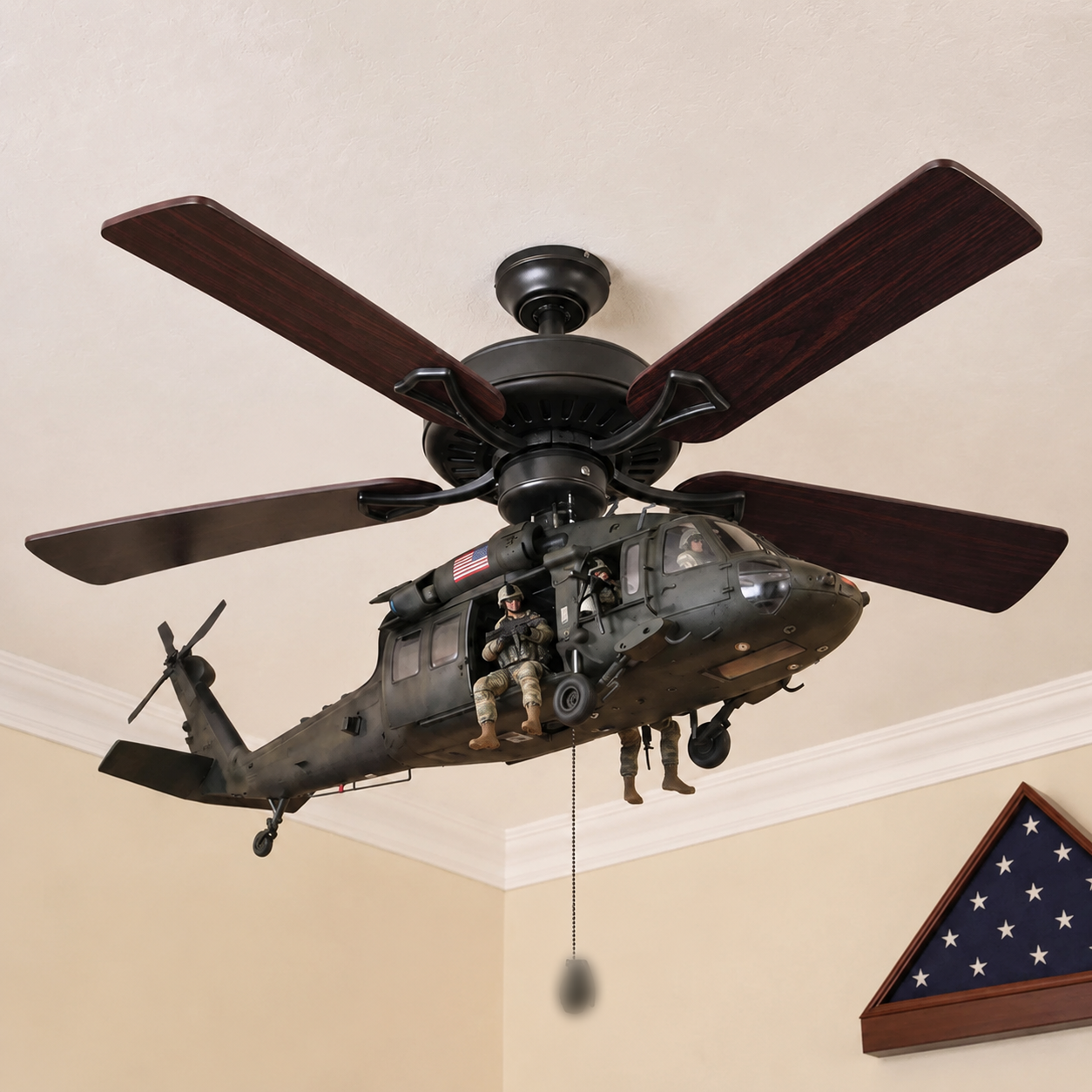 🔥 LAST DAY 61% OFF 🚁 Helicopter Ceiling Fan – Turn Your Ceiling Into A Flying Display