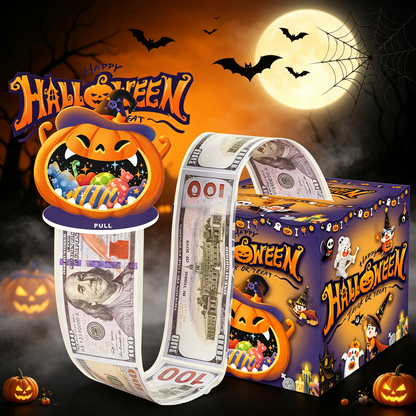 🎃 Halloween Money Pull Surprise Box – Make Cash the Best Part of the Gift