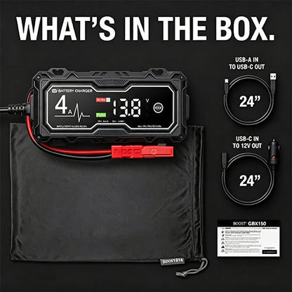 🔥 Black Friday Limited-Time Offer: Save 49% + Free Shipping! Boost X GBX155 4250A Car Jump Starter—your reliable partner when it counts, suitable for 10.0L gasoline and 8.0L diesel engines.