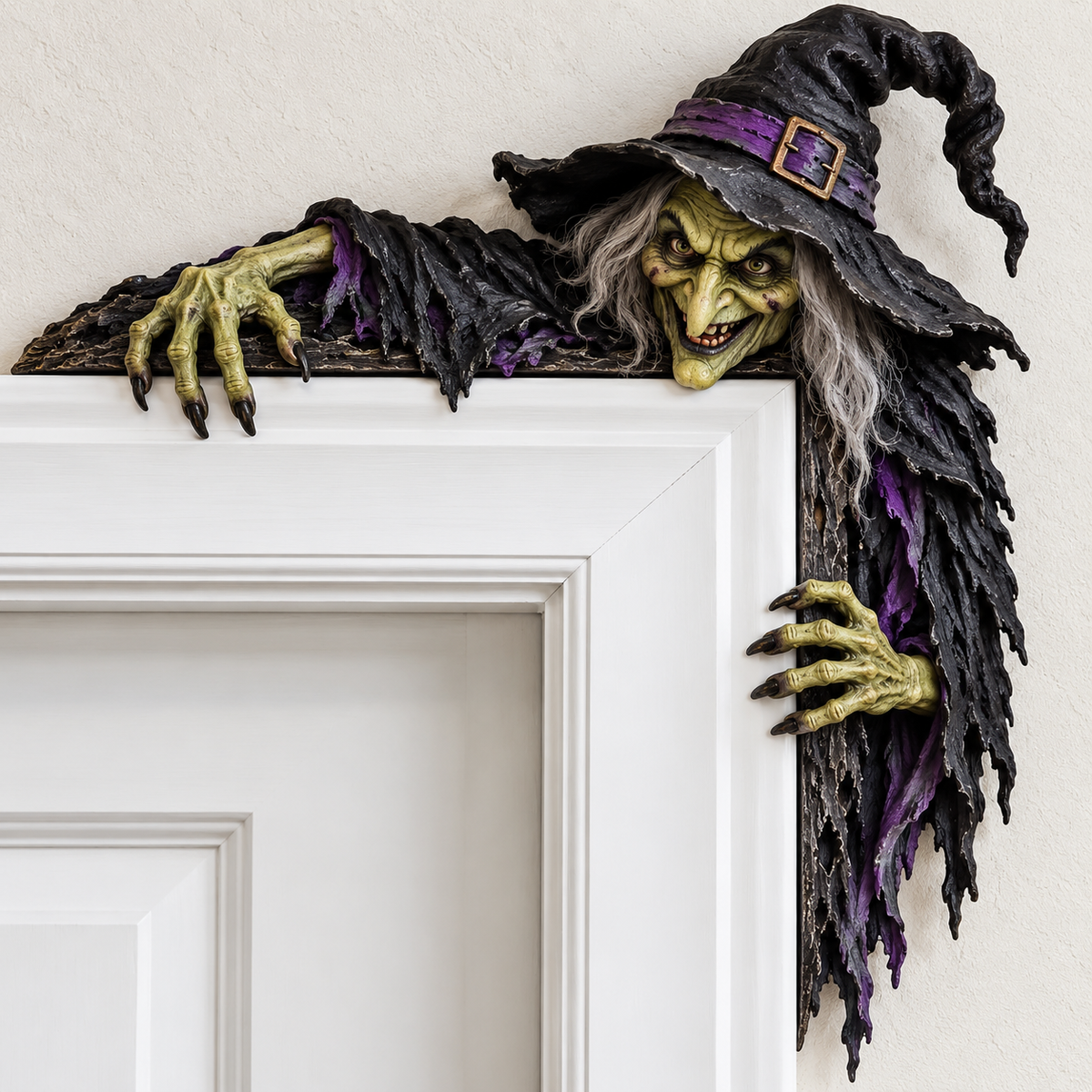 💀✨ShadowGrave™ Halloween Door Corner Topper