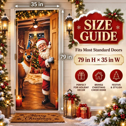 ✨Give Your Front Door a Christmas Makeover – 7 Festive Designs