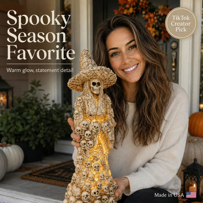 🔥HOT SALE 49% OFF—Skeleton Witch Ornament ✨ | Buy 2 Free Shipping 🎁