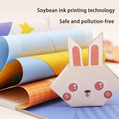 🧒🧠Fold & Creat 3-Level Kids’ Origami Activity Book Set